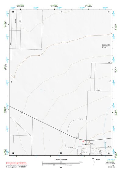 37113NW Page 71 Cedar City Topo Preview 1