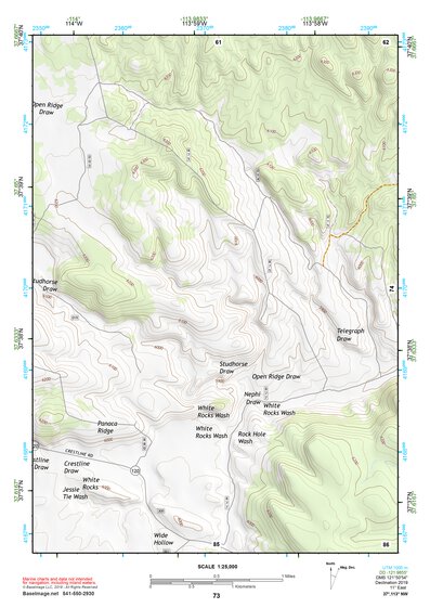 37113NW Page 73 Cedar City Topo Preview 1