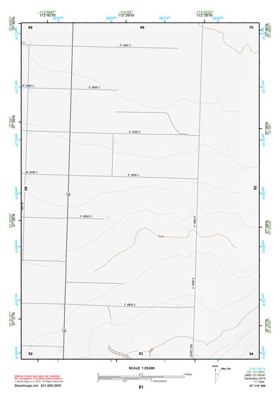 37113NW Page 81 Cedar City Topo Preview 1