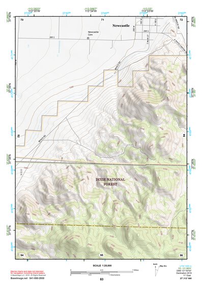 37113NW Page 83 Cedar City Topo Preview 1