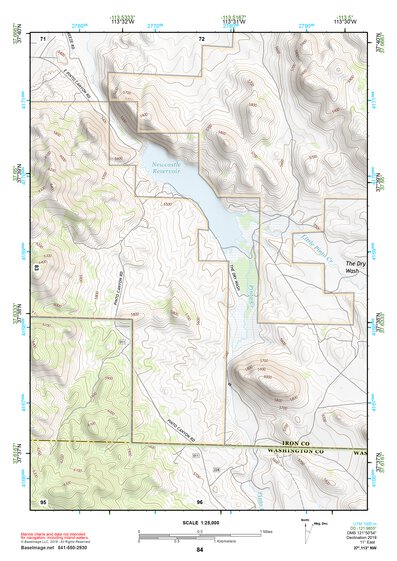 37113NW Page 84 Cedar City Topo Preview 1