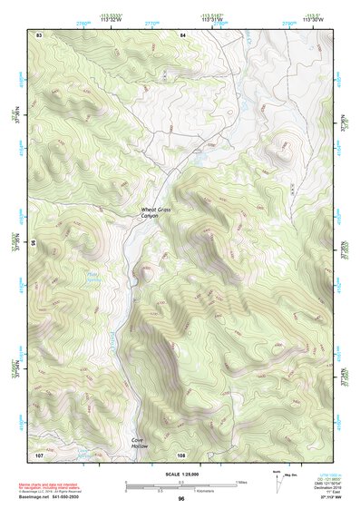 37113NW Page 96 Cedar City Topo Preview 1
