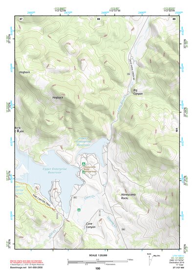 37113NW Page 100 Cedar City Topo Preview 1