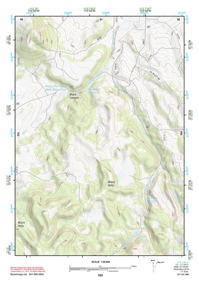 37113NW Page 103 Cedar City Topo Preview 1