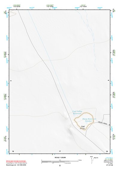 37115NE Page 5 Timpahute Range Topo Preview 1