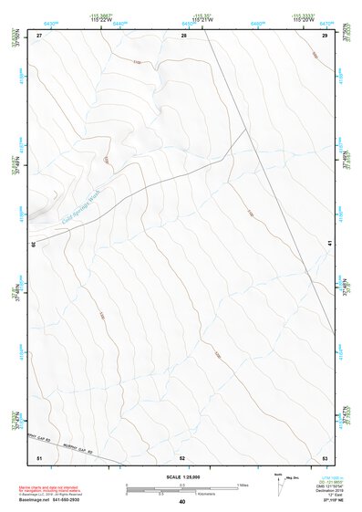 37115NE Page 40 Timpahute Range Topo Preview 1