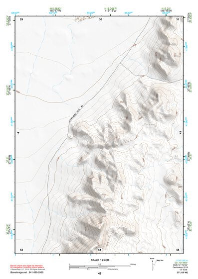 37115NE Page 42 Timpahute Range Topo Preview 1