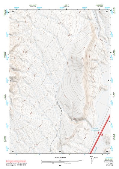 37115NE Page 46 Timpahute Range Topo Preview 1