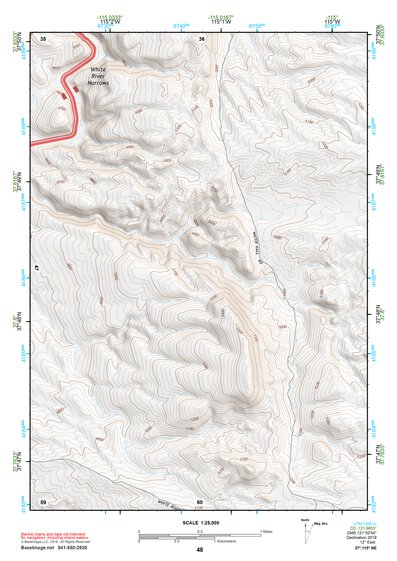 37115NE Page 48 Timpahute Range Topo Preview 1