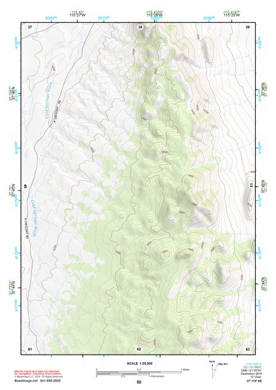 37115NE Page 50 Timpahute Range Topo Preview 1