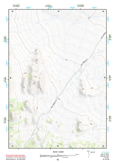 37115NE Page 51 Timpahute Range Topo Preview 1