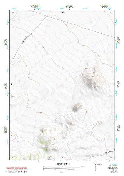 37115NE Page 52 Timpahute Range Topo Preview 1