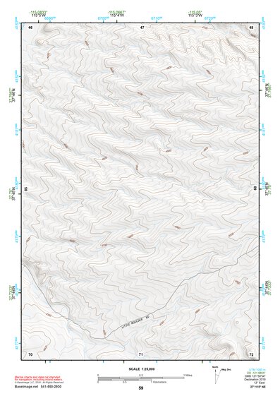 37115NE Page 59 Timpahute Range Topo Preview 1