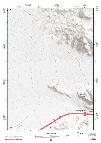 37115NE Page 84 Timpahute Range Topo Preview 1