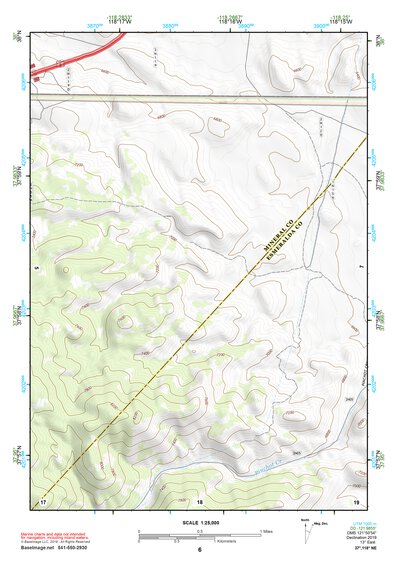 37118NE Page 6 Benton Range Topo Preview 1