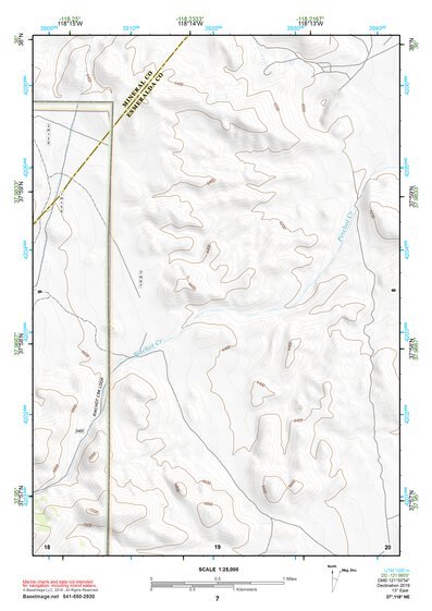 37118NE Page 7 Benton Range Topo Preview 1
