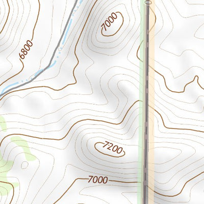 37118NE Page 7 Benton Range Topo Preview 3