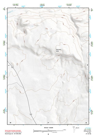37118NE Page 9 Benton Range Topo Preview 1