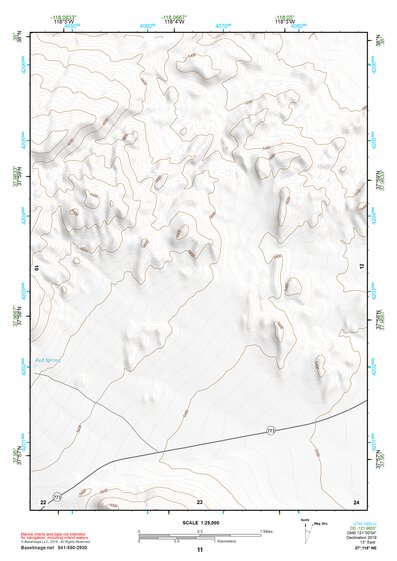 37118NE Page 11 Benton Range Topo Preview 1