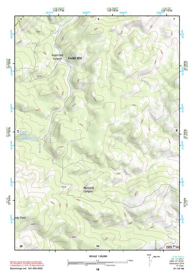 37118NE Page 18 Benton Range Topo Preview 1