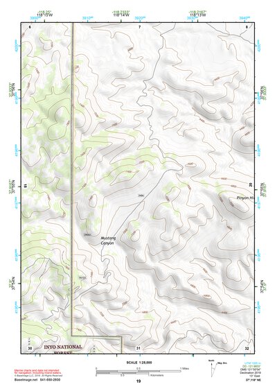 37118NE Page 19 Benton Range Topo Preview 1