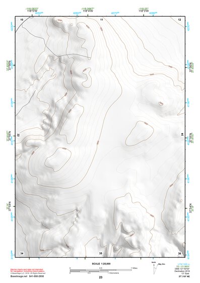 37118NE Page 23 Benton Range Topo Preview 1