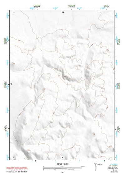 37118NE Page 24 Benton Range Topo Preview 1