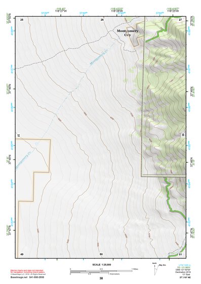 37118NE Page 38 Benton Range Topo Preview 1