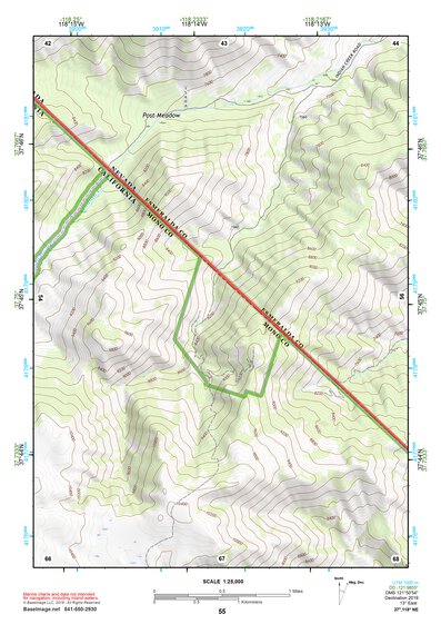 37118NE Page 55 Benton Range Topo Preview 1