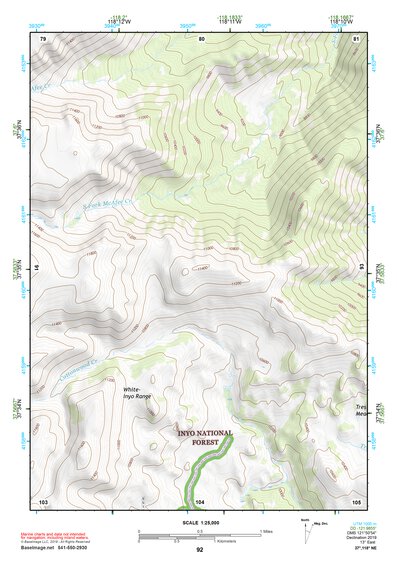 37118NE Page 92 Benton Range Topo Preview 1