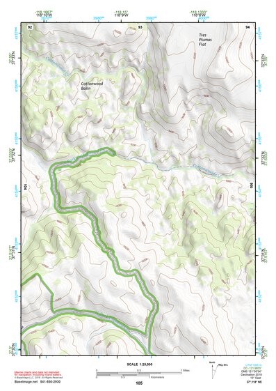 37118NE Page 105 Benton Range Topo Preview 1