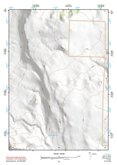 37118NW Page 4 Benton Range Topo Preview 1