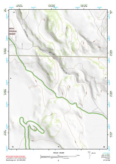 37118NW Page 7 Benton Range Topo Preview 1