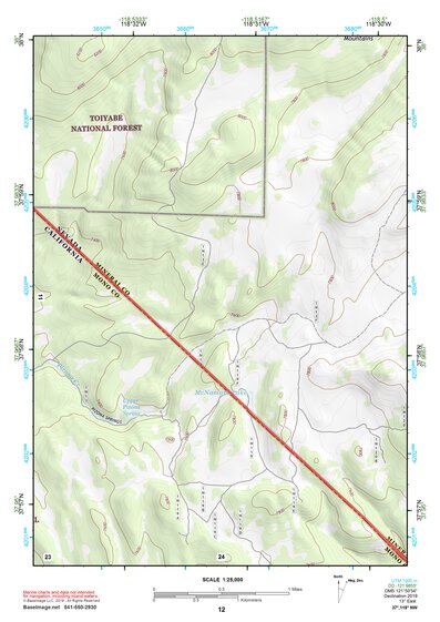 37118NW Page 12 Benton Range Topo Preview 1
