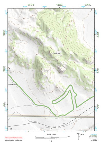 37118NW Page 18 Benton Range Topo Preview 1