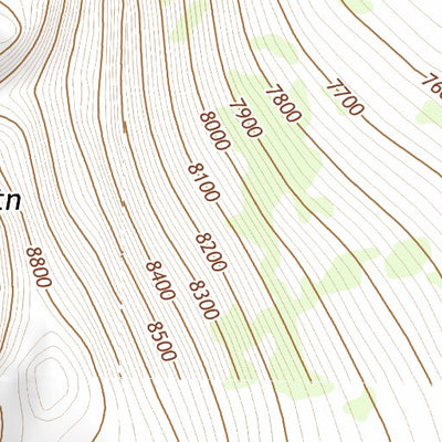 37118NW Page 25 Benton Range Topo Preview 3