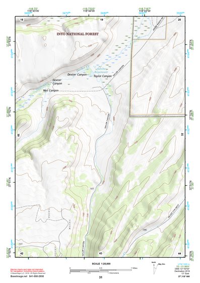 37118NW Page 31 Benton Range Topo Preview 1