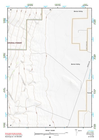 37118NW Page 36 Benton Range Topo Preview 1