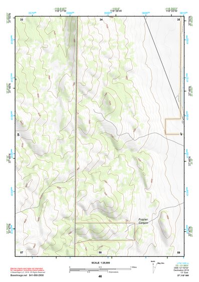 37118NW Page 46 Benton Range Topo Preview 1