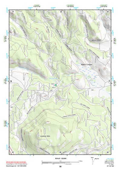 37118NW Page 50 Benton Range Topo Preview 1