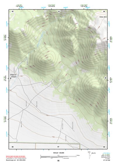 37118NW Page 55 Benton Range Topo Preview 1