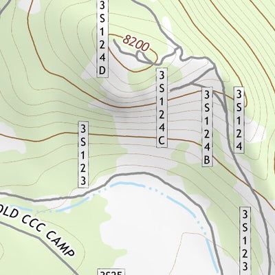 37118NW Page 74 Benton Range Topo Preview 3