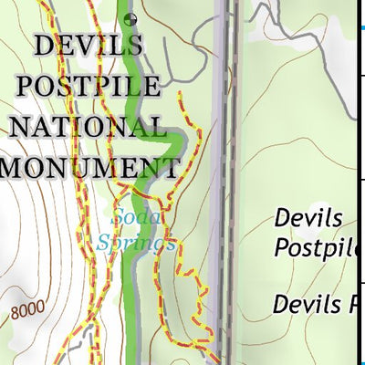37119NE Page 82 Yosemite Valley Topo Preview 3