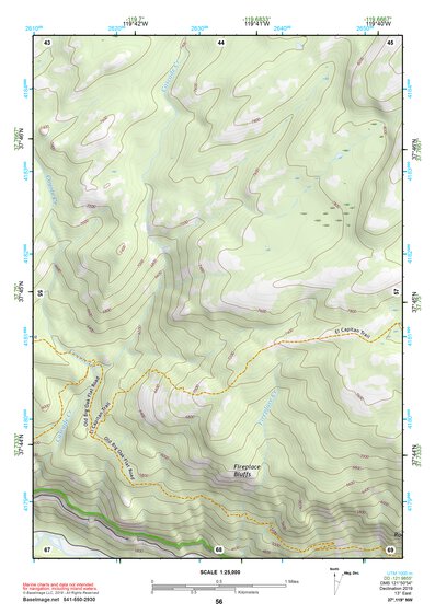 37119NW Page 56 Yosemite Valley Topo Preview 1