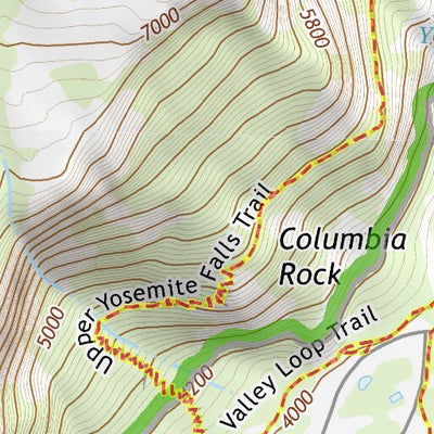 37119NW Page 58 Yosemite Valley Topo Preview 2