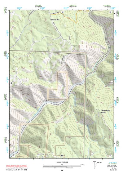 37119NW Page 74 Yosemite Valley Topo Preview 1