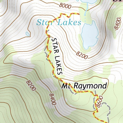 37119NW Page 107 Yosemite Valley Topo Preview 3