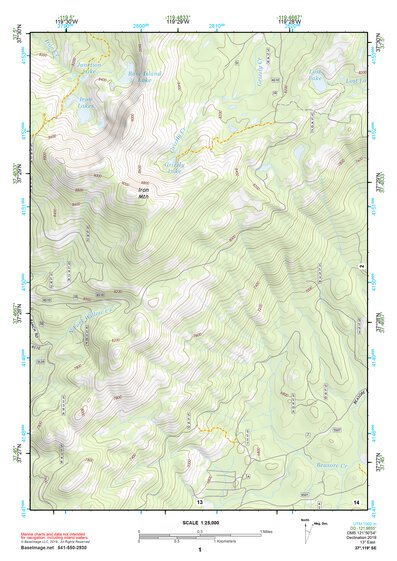 37119SE Page 1 Shaver Lake Topo Preview 1