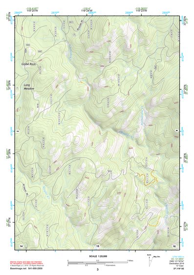 37119SE Page 3 Shaver Lake Topo Preview 1