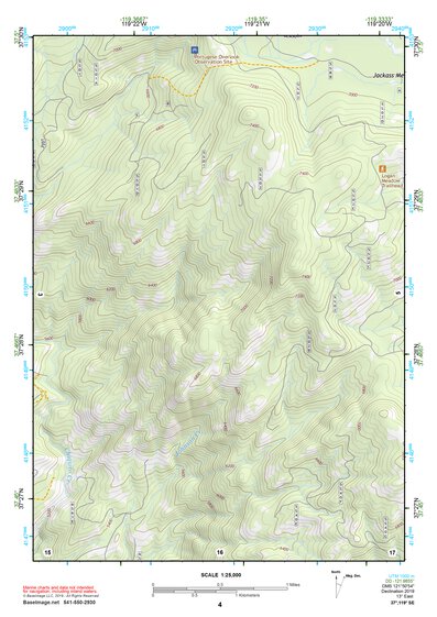 37119SE Page 4 Shaver Lake Topo Preview 1